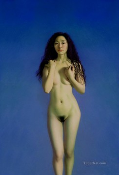 Spring Chinese Girl Nude Oil Paintings